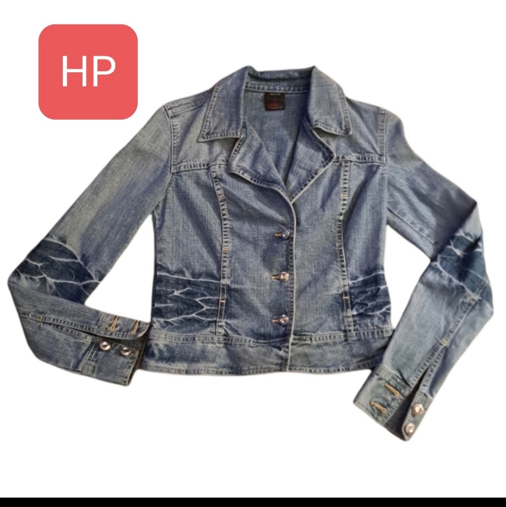 FUBU Classics Blue Jean Jacket, small